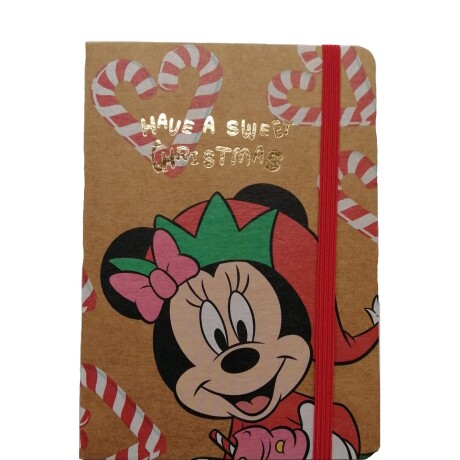 Cuaderno navidad Minnie Mouse