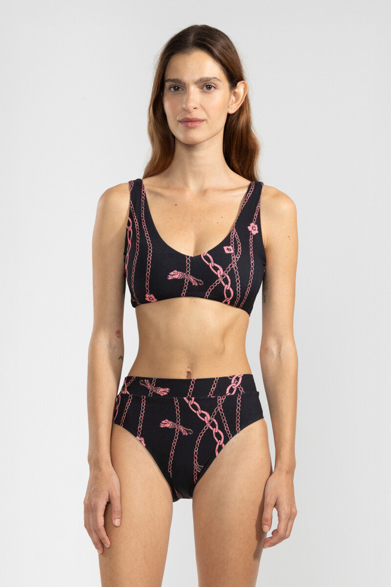 NICKY BOTTOM Chain Gang Black