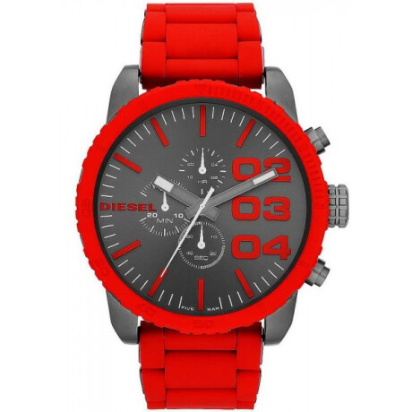 Reloj Diesel Acero Rojo 0