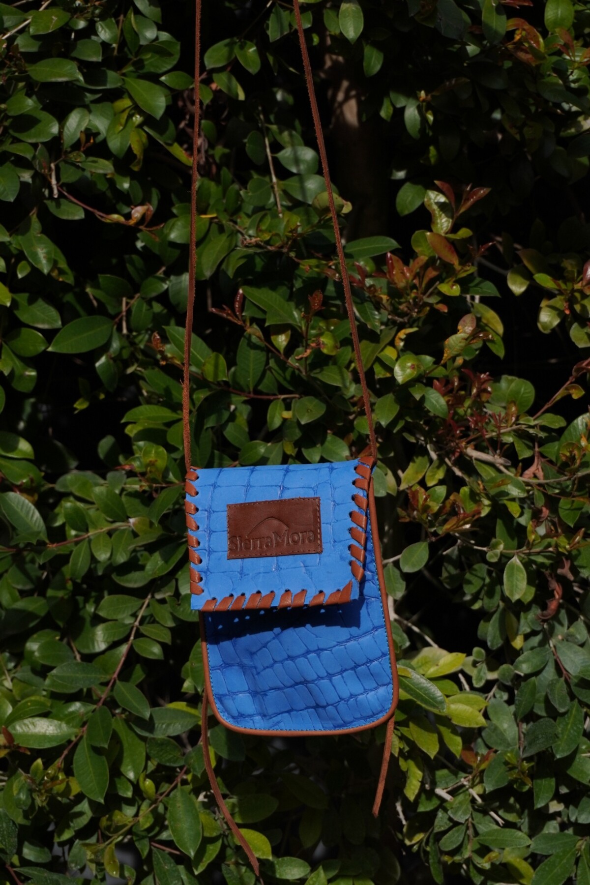 Cel Bag Crocco Azul Bolita