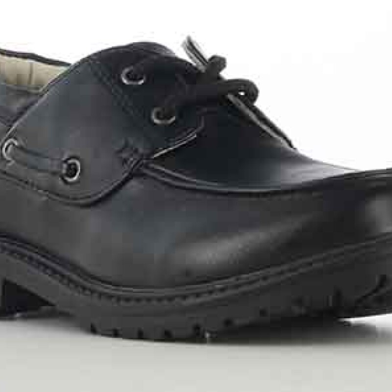 Zapatos Infantiles Croco Kids Colegial Negro