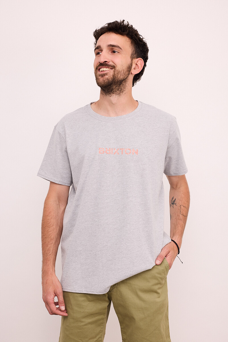 Camiseta Brixton Gris