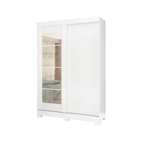 PLACARD DVN TURIM 2 Ptas Corredizas c/Espejo Blanco 27499 N/A