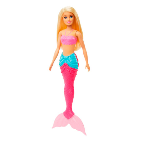 Muñeca Barbie Sirena Rosa