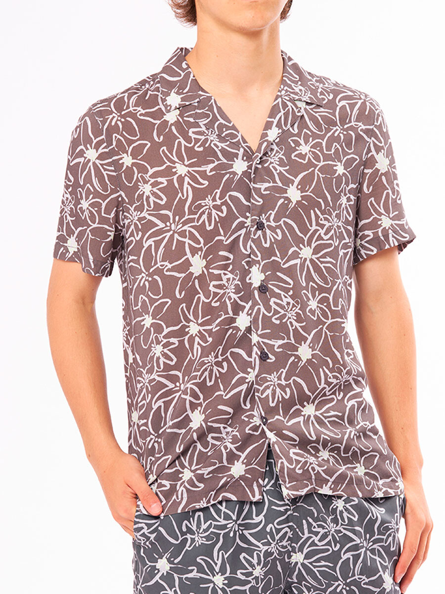 CAMISA SAGI TEEN RUSTY - Gris Oscuro 