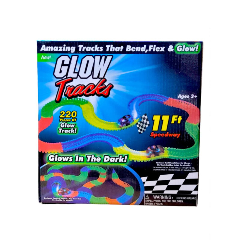Pista De Auto Glow Racing Luminosa Pista De Auto Glow Racing Luminosa