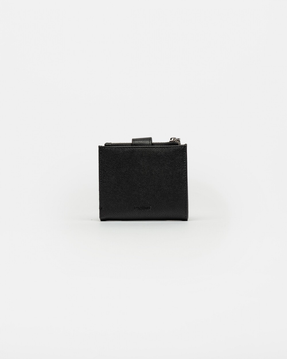 Billetera Rio En Efecto Cuero Saffiano Negro