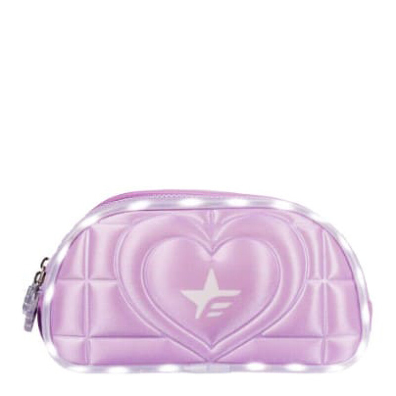 Cartuchera Footy Corazon Rosa