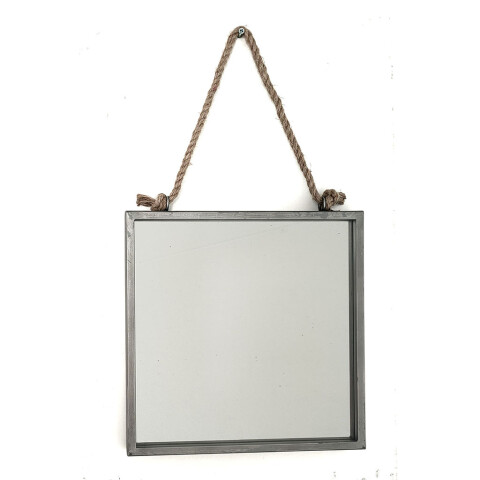 ESPEJO CUADRADO COLGANTE 30x30x3.5CM ESPEJO CUADRADO COLGANTE 30x30x3.5CM
