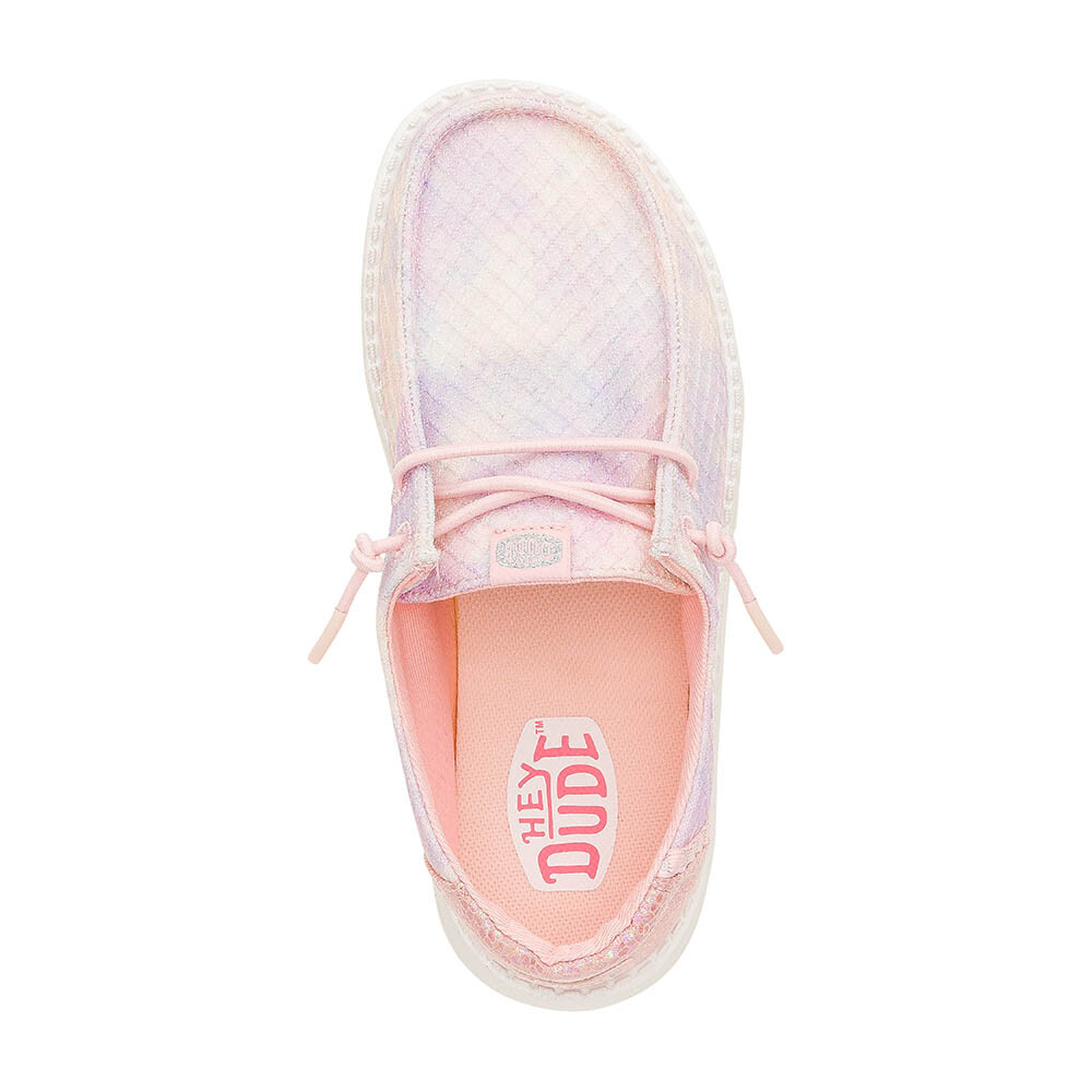 Wendy Y Mermaid Shimmer - Niños Coral Pink/Multi