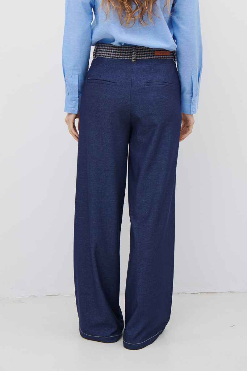 PANTALON GLEN AZUL AZUL