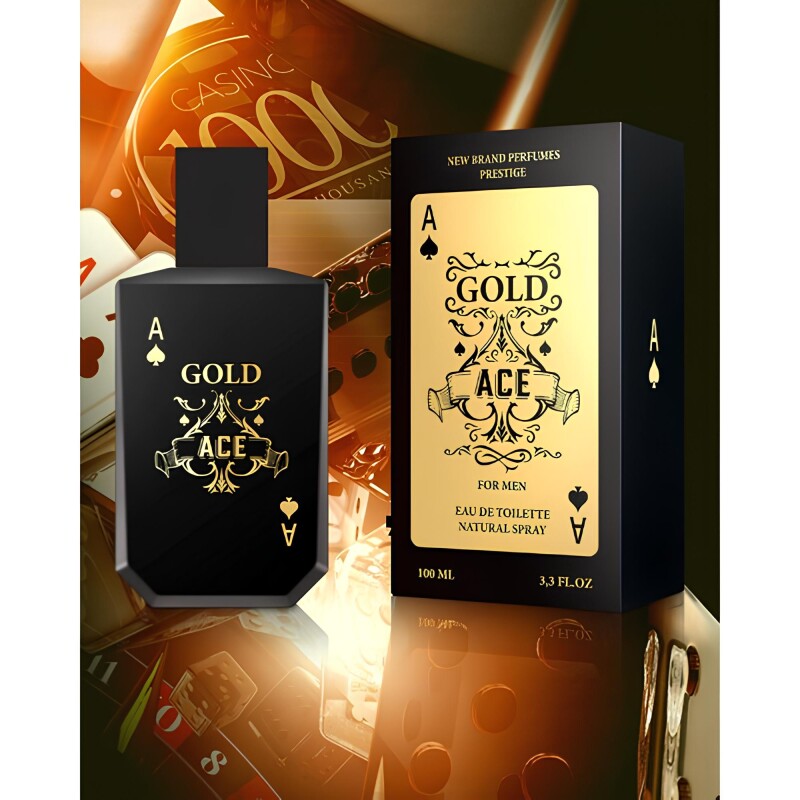 Perfume New Brand Intense Gold Ace Men EDT 100ml Para Hombre Aroma Amaderado Perfume New Brand Intense Gold Ace Men EDT 100ml Para Hombre Aroma Amaderado