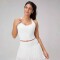 Tank Anywhere Cropped Built-In Tank Mujer Classic White