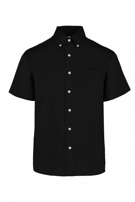 Camisa gabardina Negro
