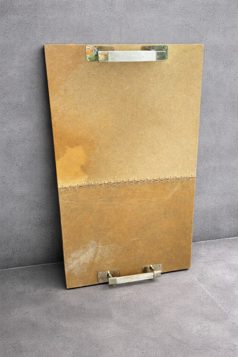 Bandeja Lonja - Guampa engarce plateado 