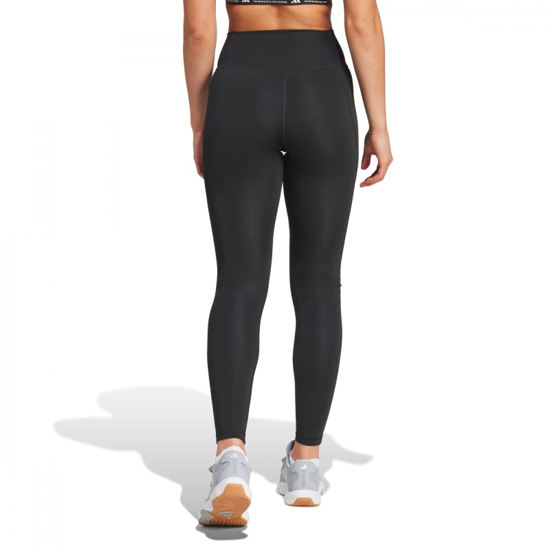 Pantalón Largo Optime Essentials Stash Pocket Full-Length Leggings de Mujer Negro