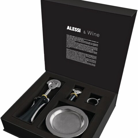ALESSI CAJA DE VINO REGALO ANNA SET ALESSI CAJA DE VINO REGALO ANNA SET