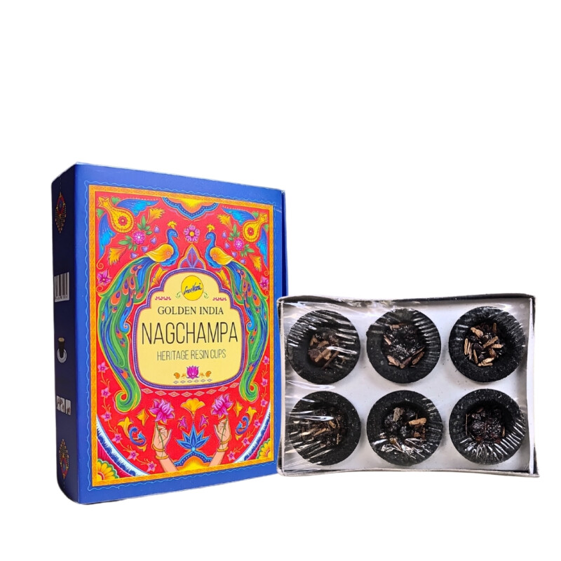 CARBÓN CON RESINA SREE VANI X3 Nag Champa