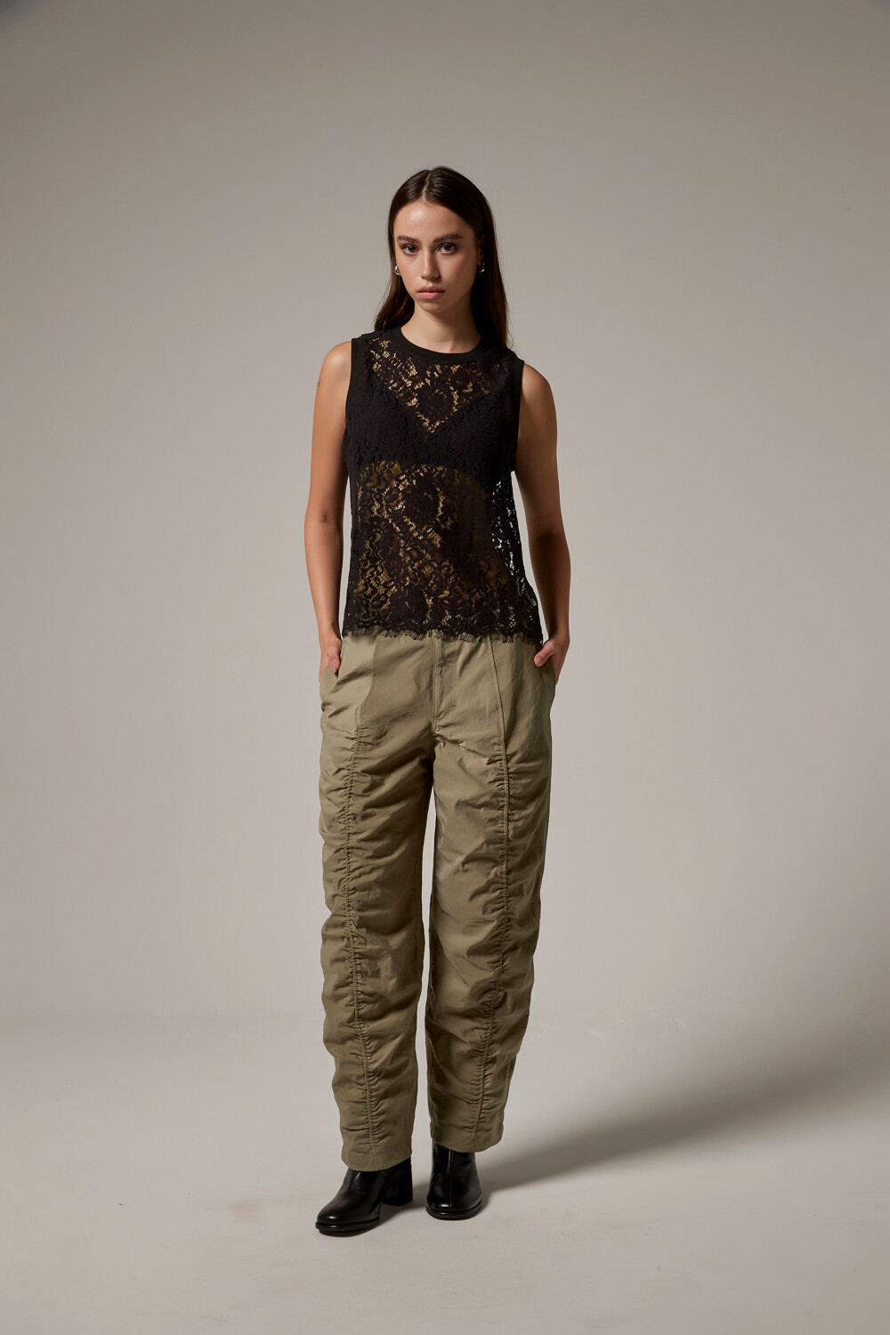 Musculosa Gulae Negro