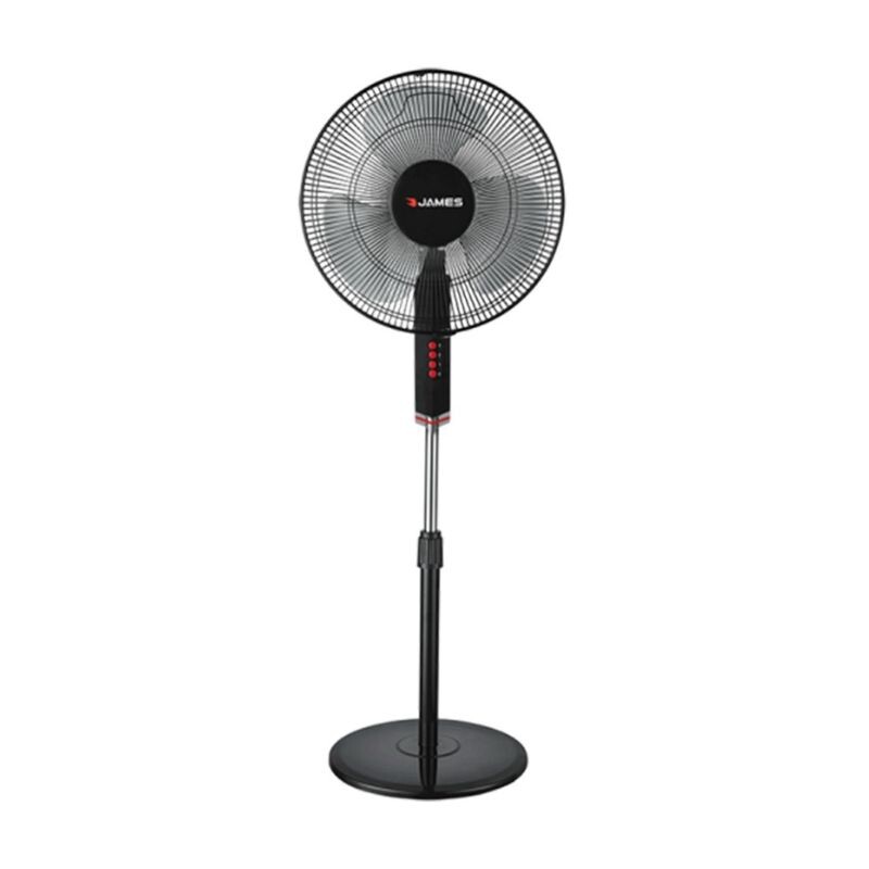 VENTILADOR JAMES VP 170 BK DE PIE Negro