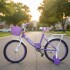 Bicicleta infantil Shengdi Rodado 18 Canasto Parrilla Hadas Color Violeta