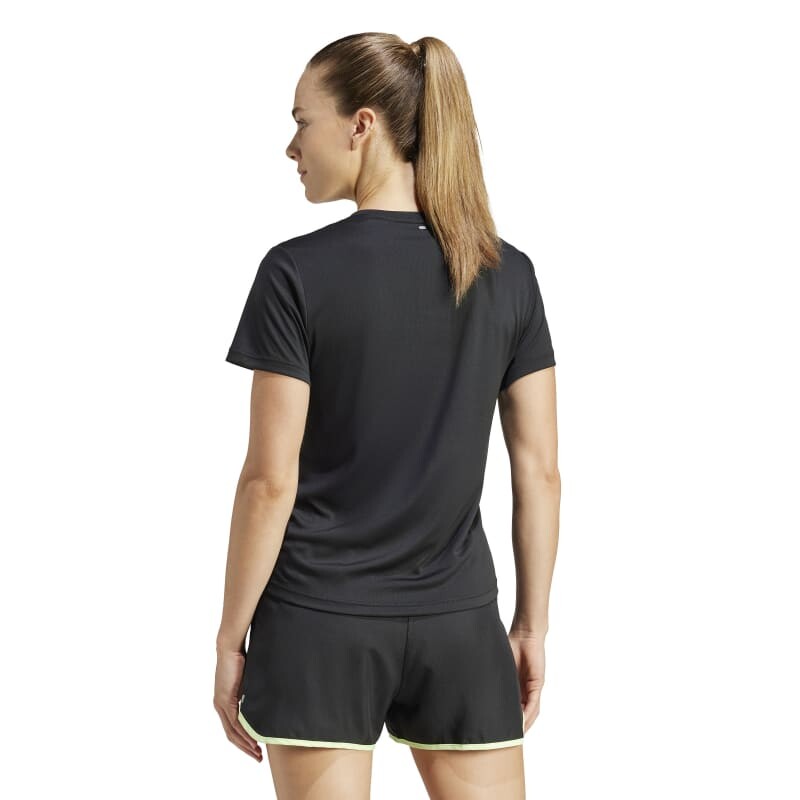 Remera Adidas Run It Tee Negro