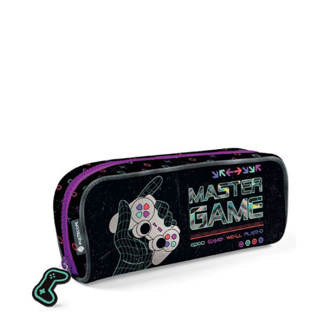 Cartuchera Multiscope Master Game Azul Marino