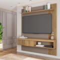 RACK PANEL MODELO JADE 1.5 COLOR BURITI/FENDI Rack Panel Modelo Jade 1.5 Color Buriti/fendi