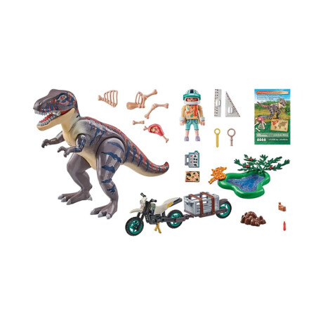 Exploradora De Dinosaurio Tiranosaurio Rex Playmobil 46 Piezas