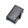 Billetera doble color gris con protección RFID Billetera Doble Color Gris Con Protección Rfid
