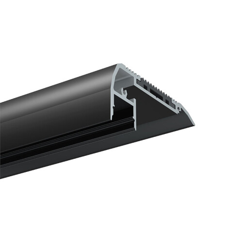 Regleta alumin.p/escalón p/cinta LED 2mt 65X27,5mm ZU0688