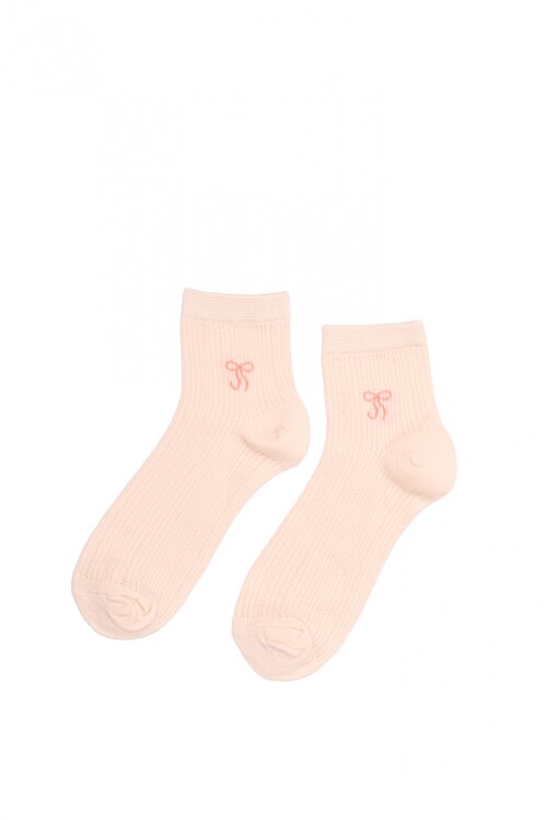 Medias Moñita Rosado
