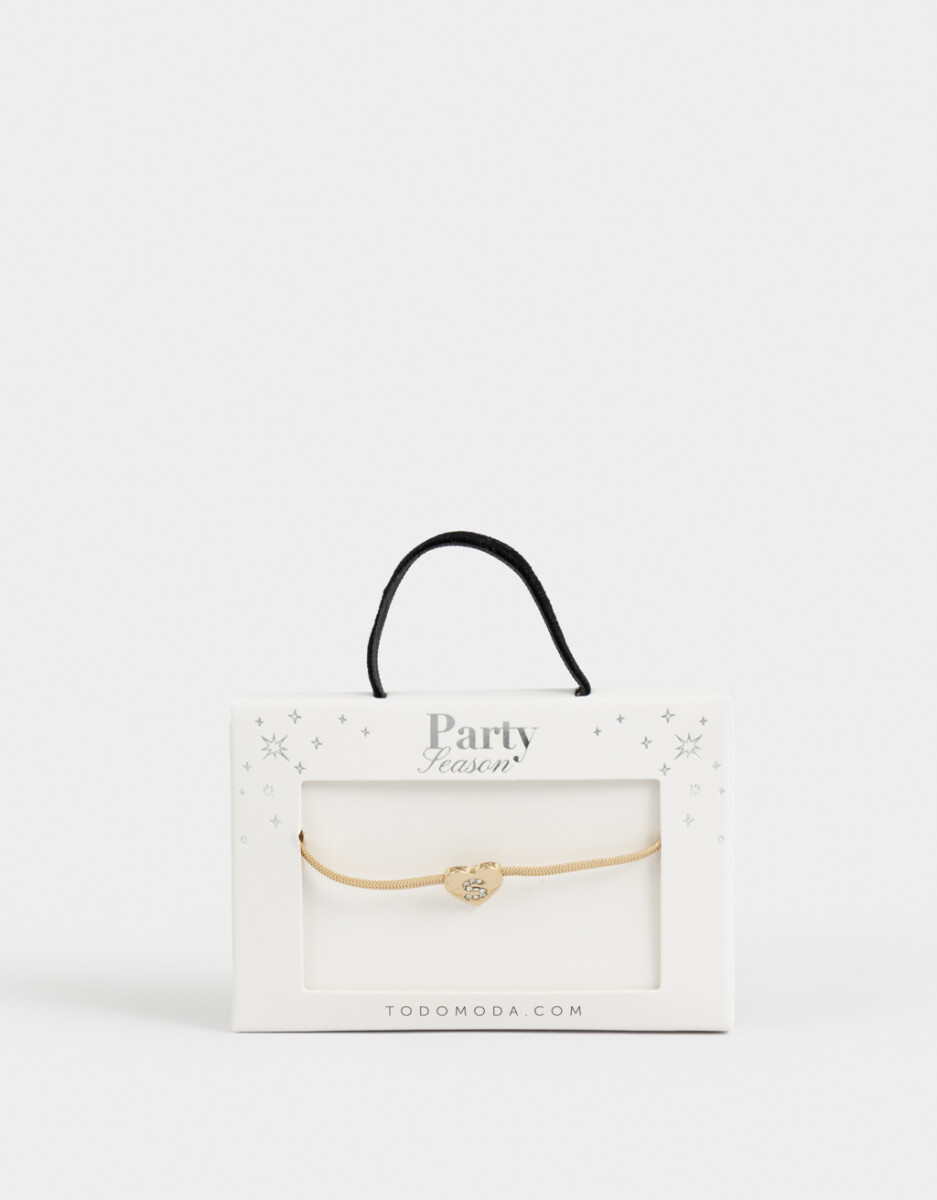 Pulsera Flexible De Inicial "s" 
