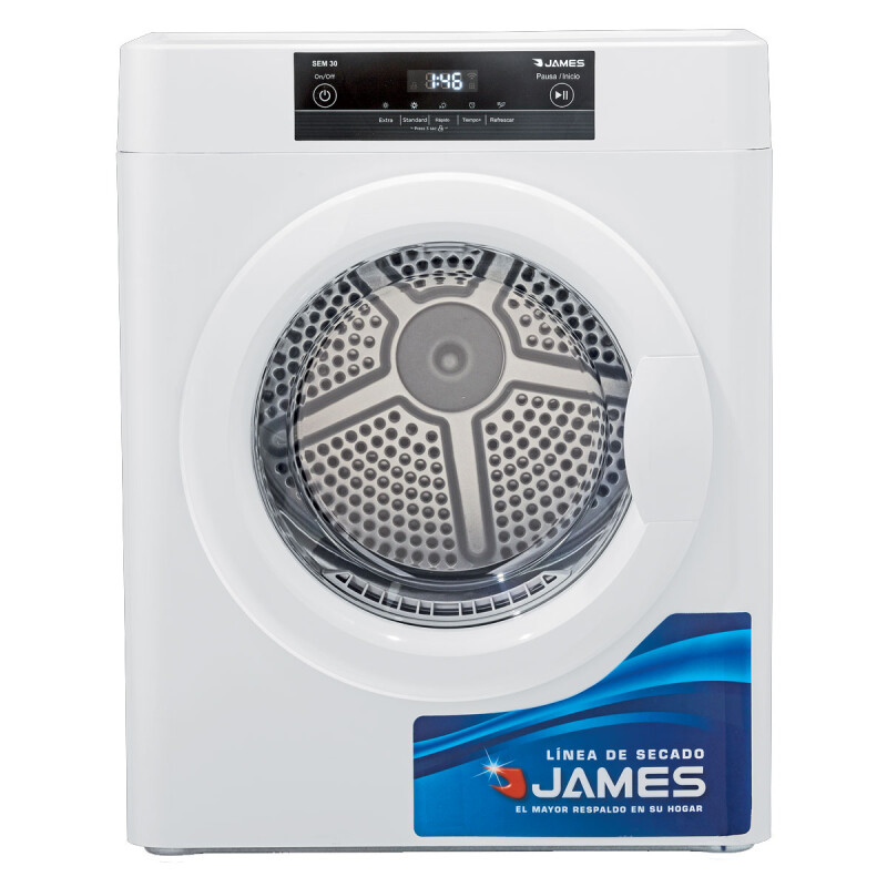 SECARROPA JAMES SEM 30 3 Kg Blanco N/A
