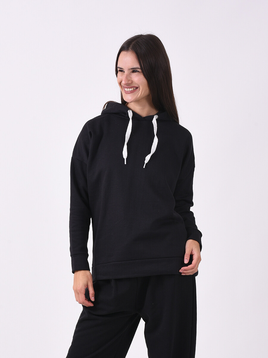 BUZO DEPORTIVO WEEKEND - NEGRO 