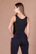 MUSCULOSA SEAMLESS ZAFIRO Negro