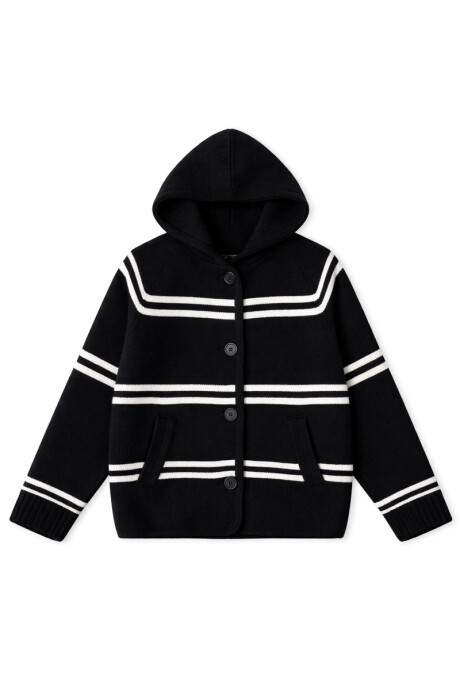 ABRIGO MARGARITA C/CAPUCHA Azul