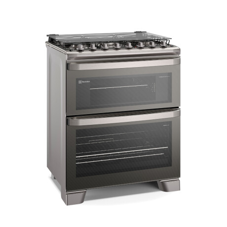 cocina electrolux 5 hornallas doble horno FE5DC ACERO INOXIDABLE