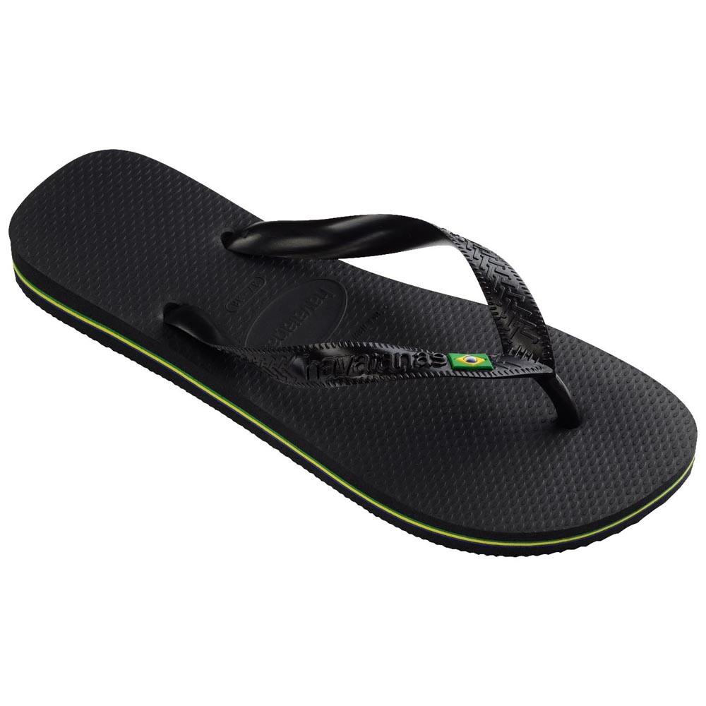 Sandalias Havaianas Brasil Unisex Negro