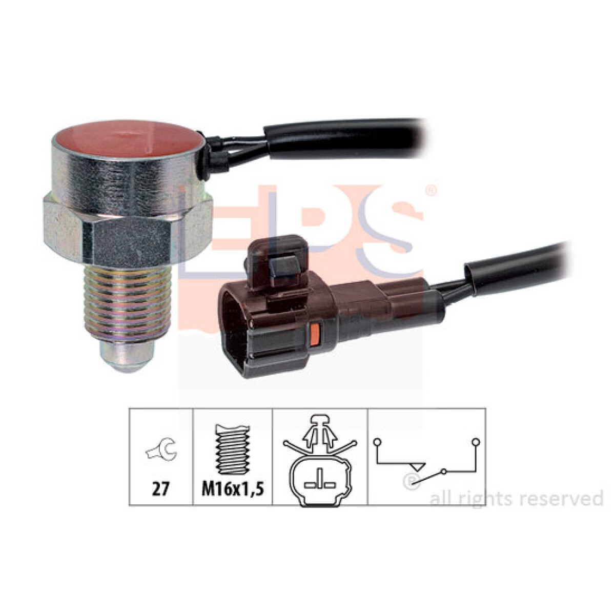 BULBO INTERRUPTOR TOYOTA MARCHA ATRAS HILUX 16/ FAE 