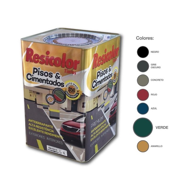 PINTURA PISO VERDE ACET. 18L Pintura Piso Verde Acet. 18l