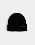 Gorro Clasico Gorro Tejido Con Tag - Negro