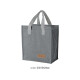 Lunchera térmica melange rectangular gris