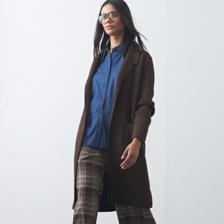 CARDIGAN BELORA Chocolate