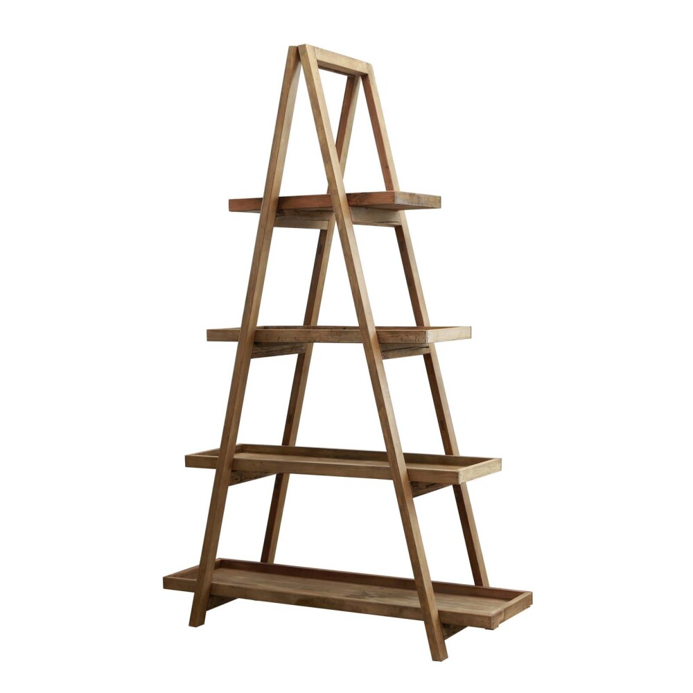 ESTANTERIA/BIBLIOTECA MADERA NATURAL-BEIGE UMA NATURAL