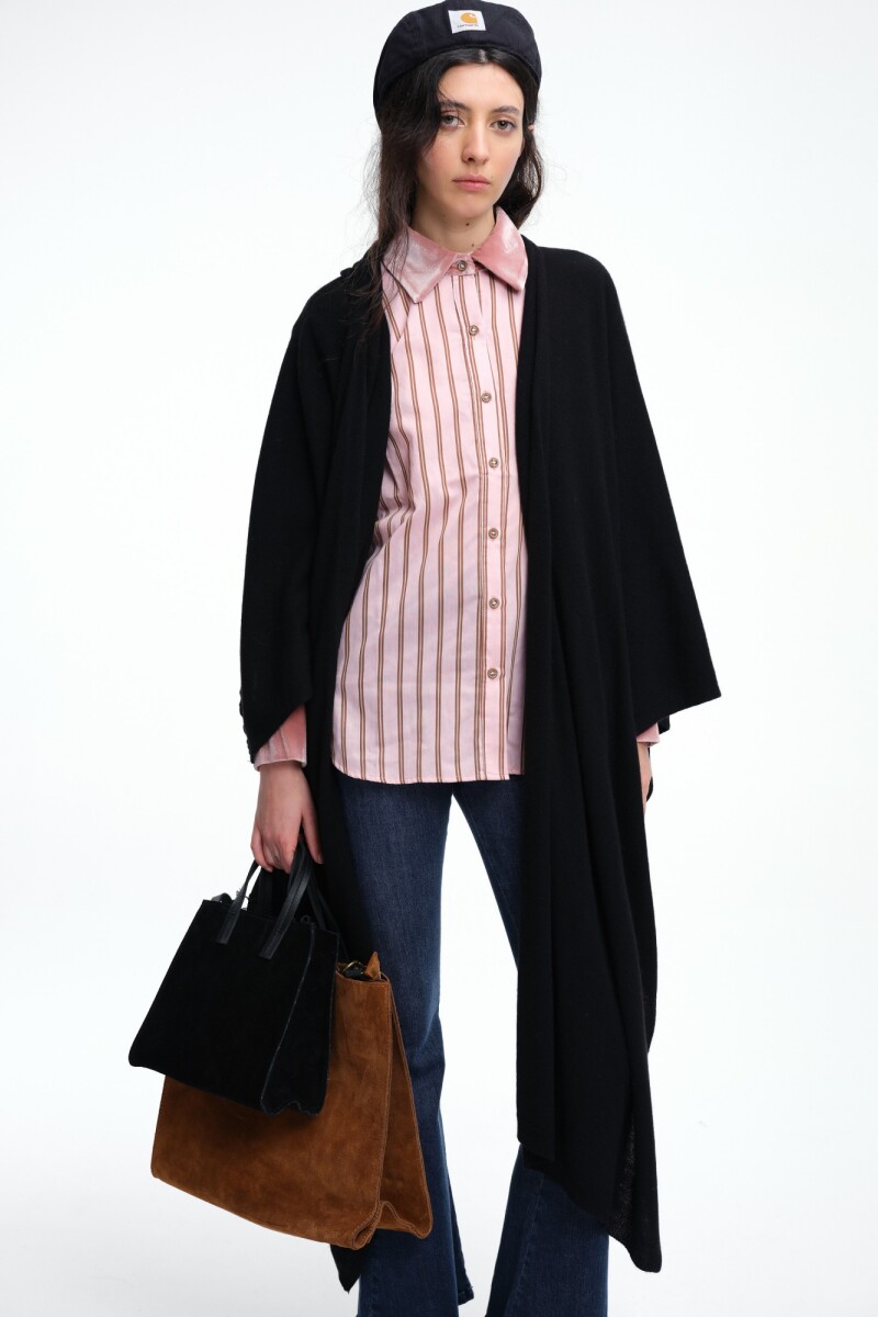 PONCHO Negro