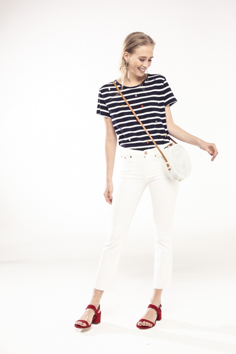 Crop Tiro Medio Blanco - Blanco 