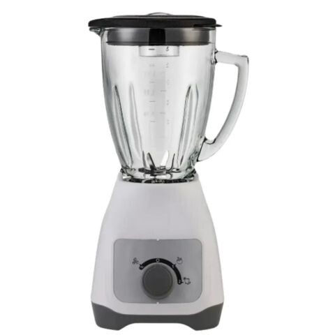 Licuadora LCA Con Vaso De Vidrio Blanca