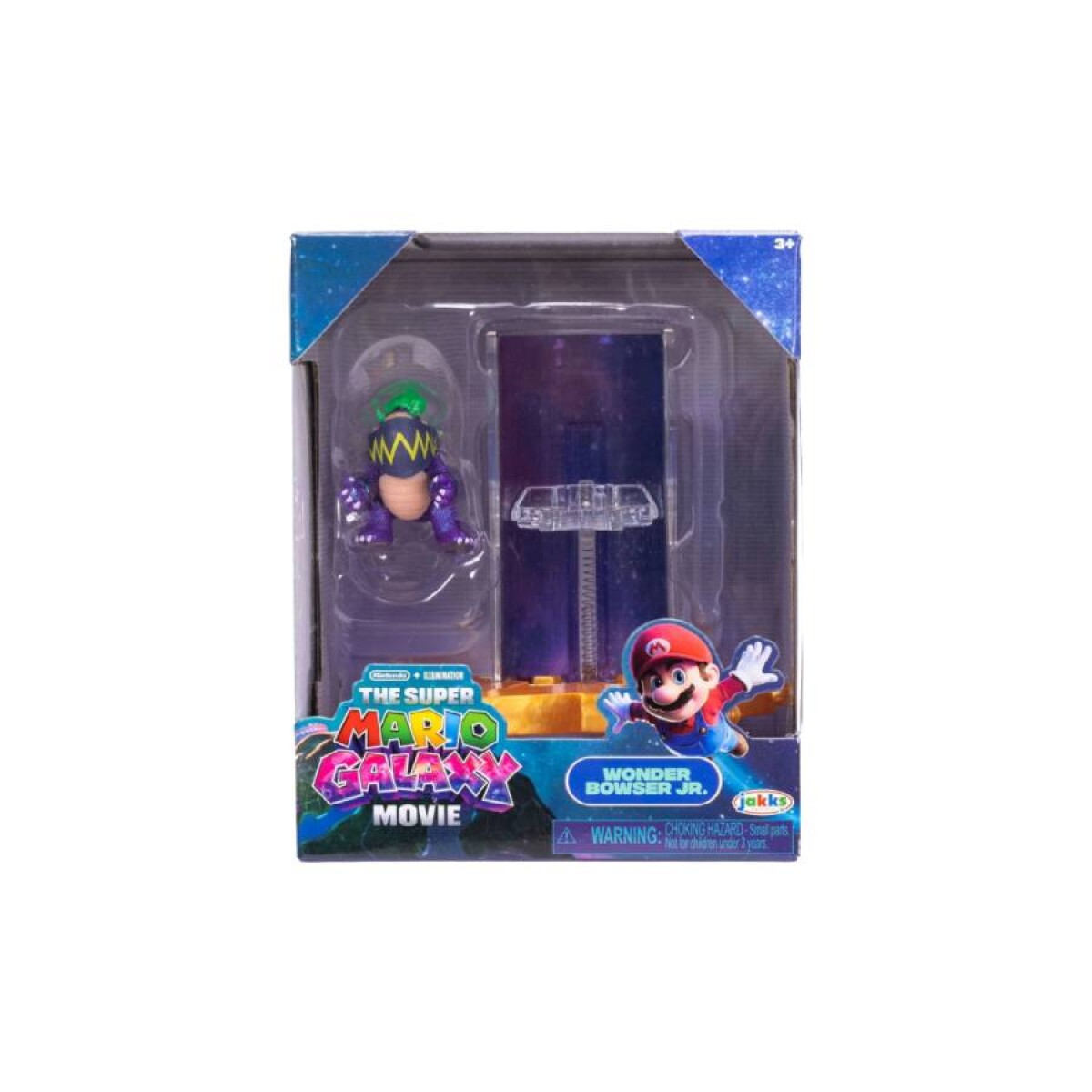 Figura The Super Mario Galaxy Movie - Wonder Bowser JR w/Star 