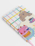 Anotadores Cuadernos y Memos Animalito Cuaderno De Tapa Dura Impresa Con El Lateral De Las Hojas Estampado - Combinacion Multicolor